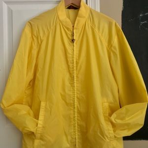 Lake Forest Yellow Light Rain Jacket